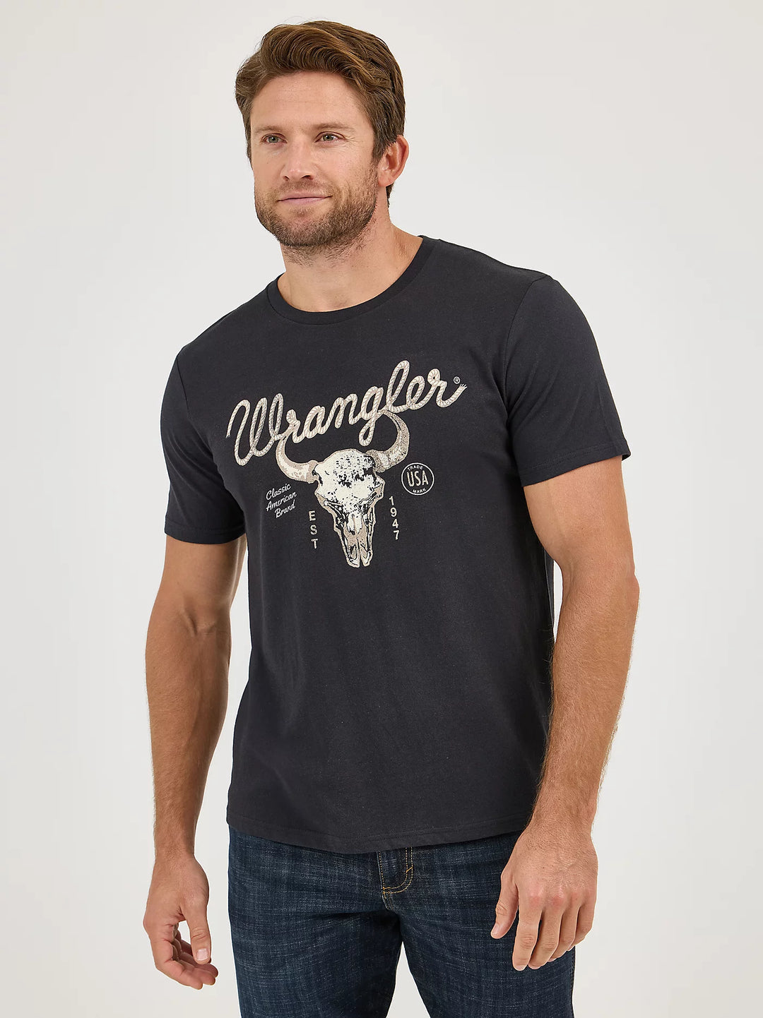 Wrangler Mens Graphic Knit SS T Shirt