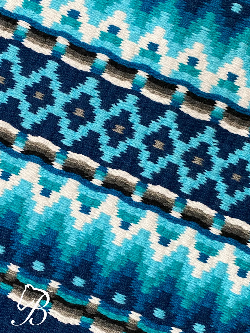 Bentley Show Pad - Day Dream Aqua | Horse Supplies - Western pad | Saddleworld Ipswich