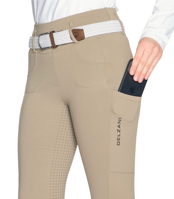 Delzani Karla Tights Riding Taupe