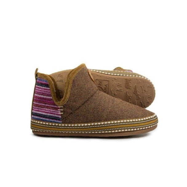 Ariat Wms Bootie Slipper Denim Stripe - Winter Black Friday Sales