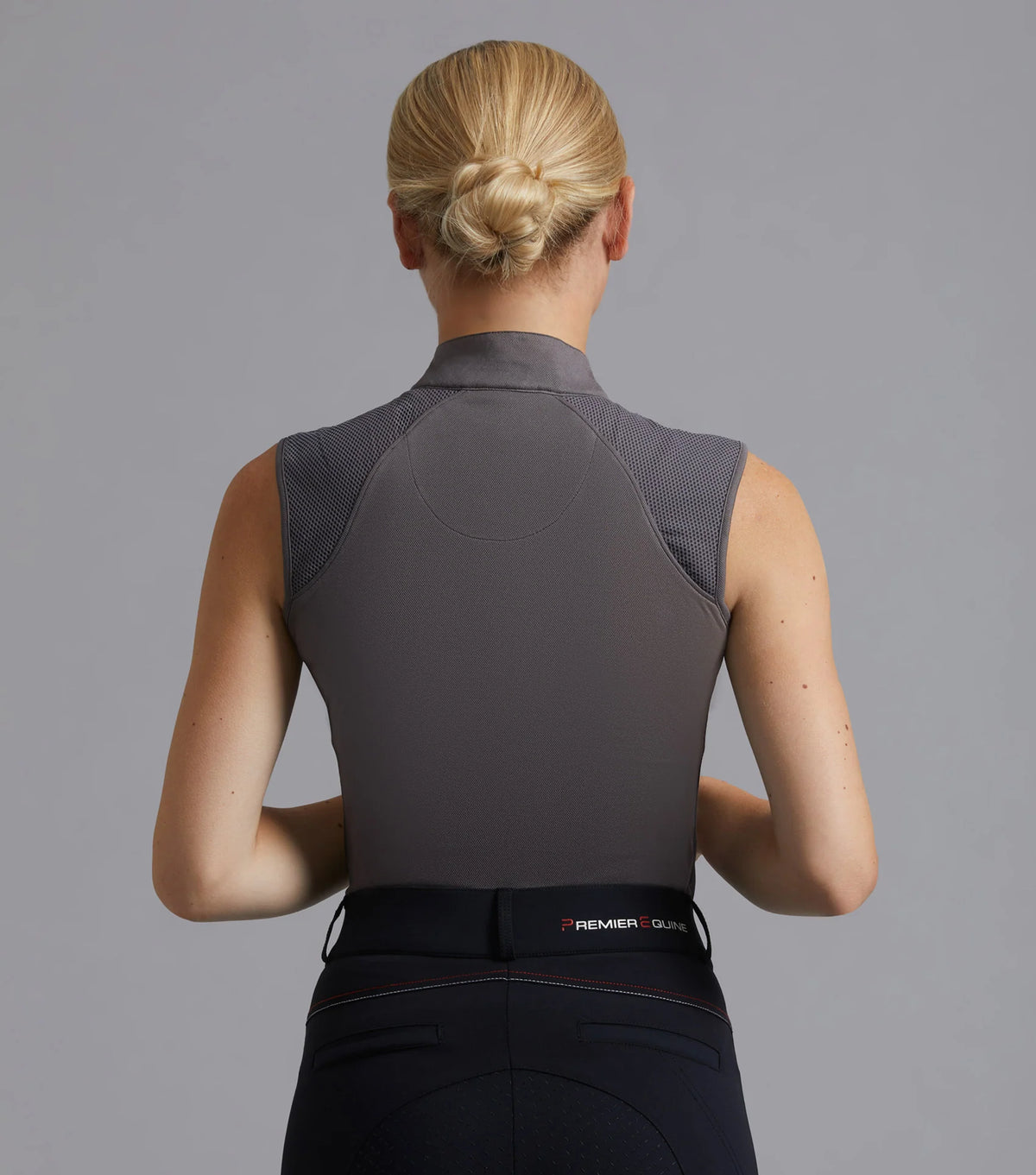 Premier Equine Derina Ladies Technical Sleeveless Riding Top - Black Friday Sales