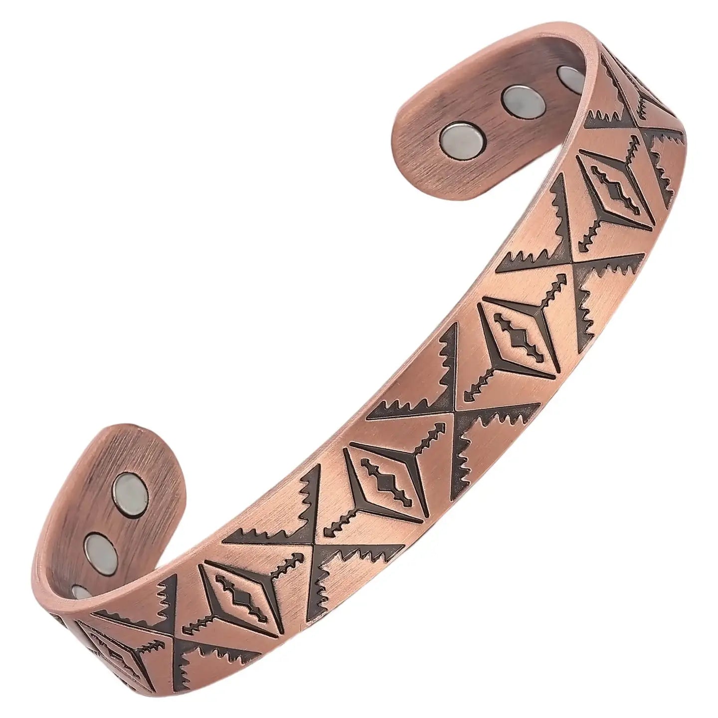 Diamond Sun Totem Embossed Flexible Bracelet | GIftware - Jewellery | Saddleworld Ipswich