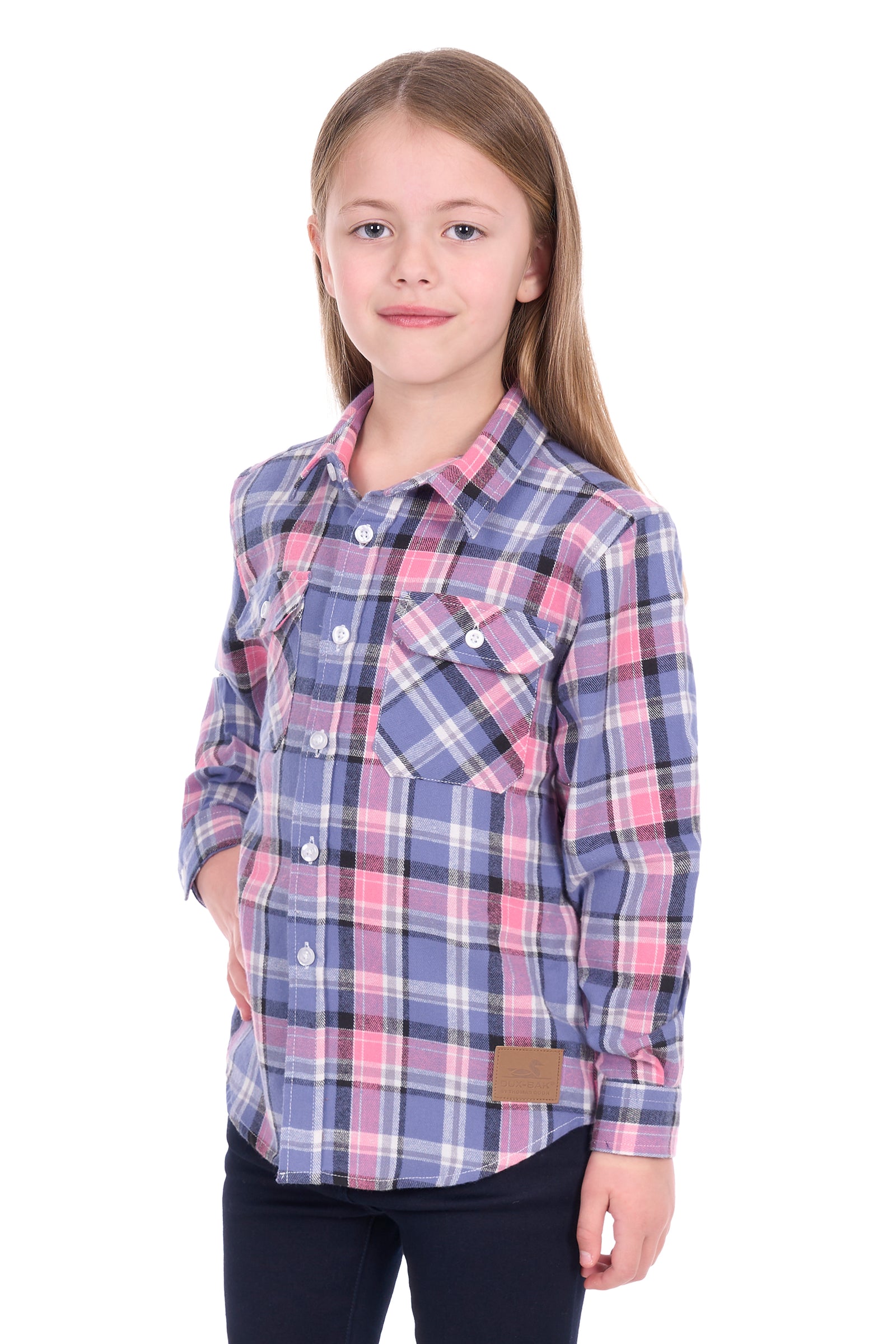 Dux-Bak Kids Millie Thermal Long Sleeve Shirt | Country Clothing - Childrens Clothing | Saddleworld Ipswich