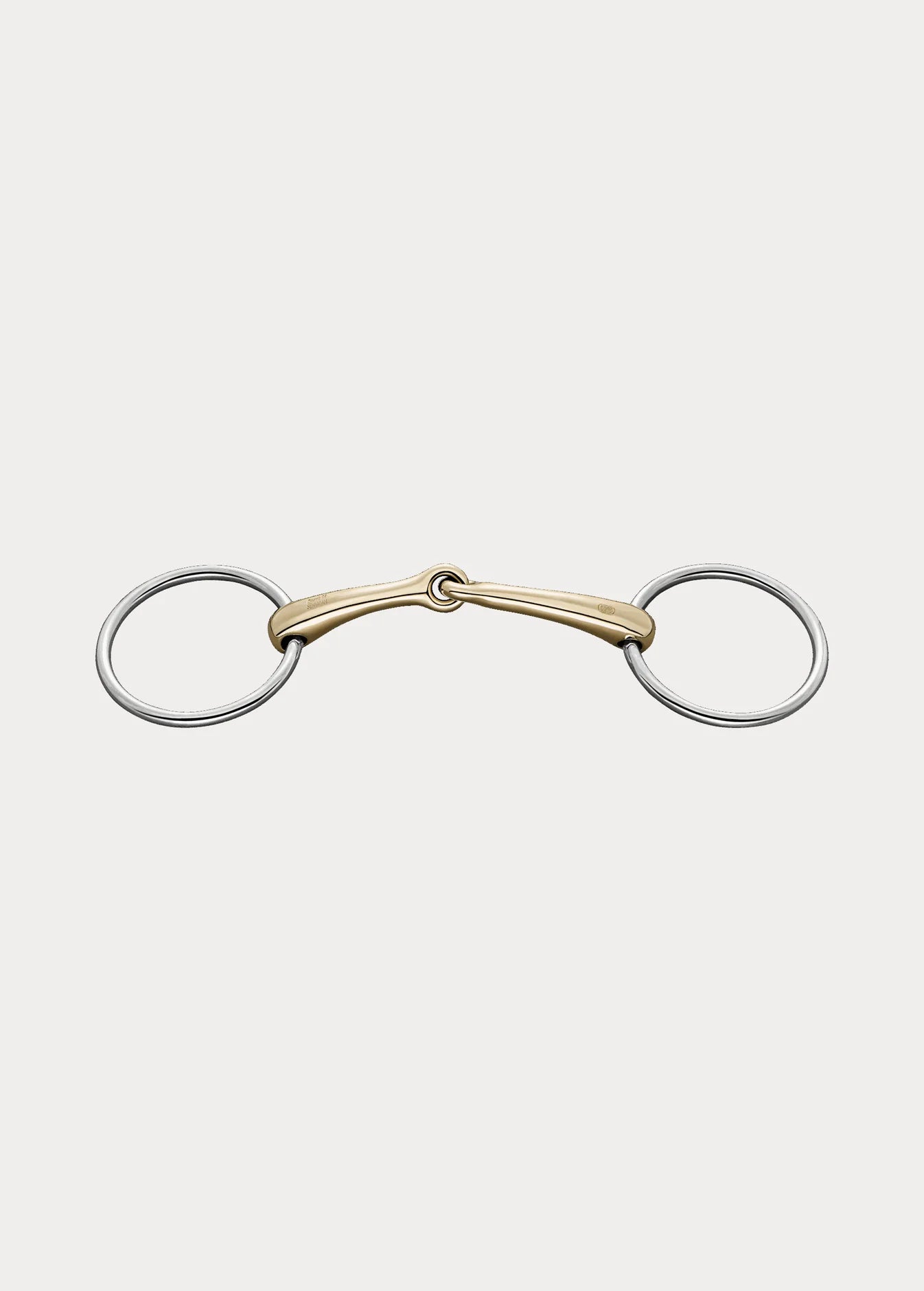Sprenger Loose Ring Snaffle Single Joint 16Mm Copper With 70Mm Ss Rings