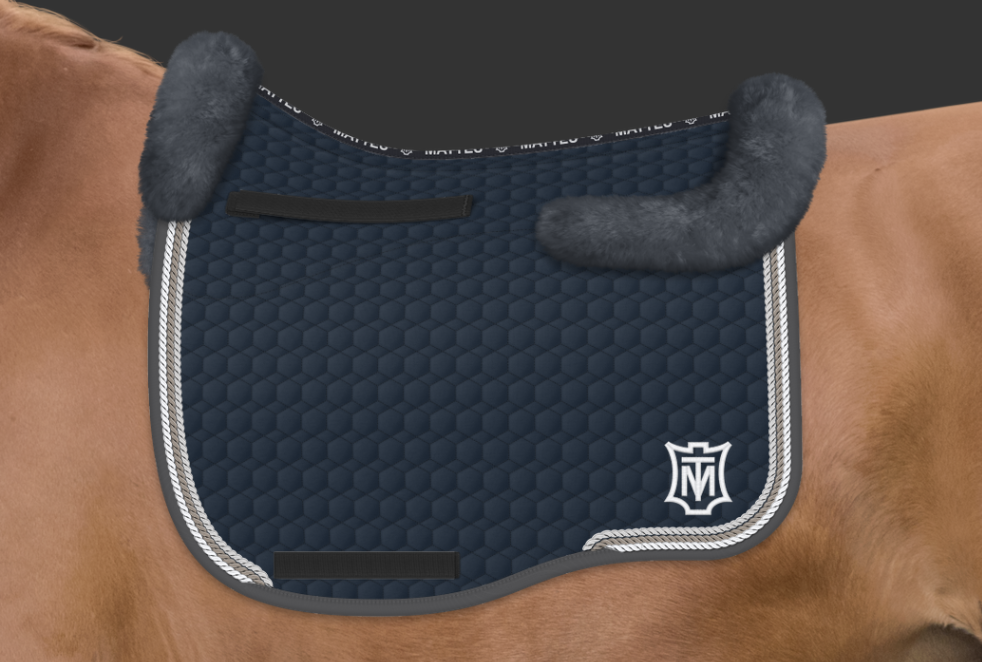 E.A. Mattes Eurofit Dressage Fleece Quilt | Horse Supplies - Saddle Cloth | Saddleworld Ipswich