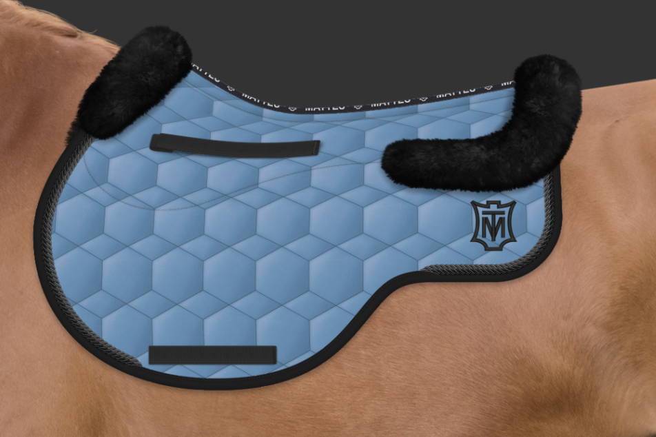 E.A. Mattes Eurofit Show Jumping Fleece Quilt | Horse Supplies - Saddle Cloth | Saddleworld Ipswich