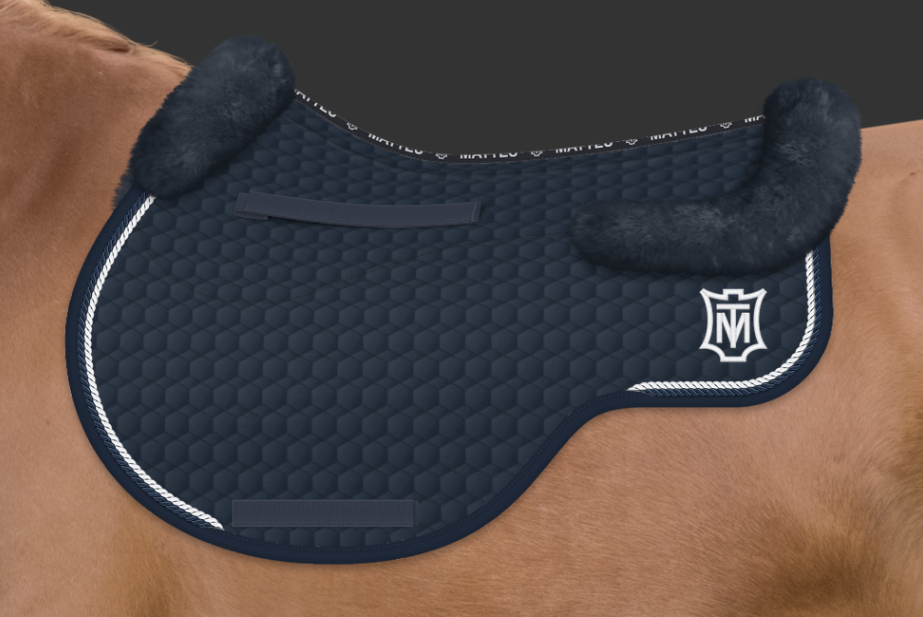 E.A. Mattes Eurofit Show Jumping Fleece Quilt | Horse Supplies - Saddle Cloth | Saddleworld Ipswich