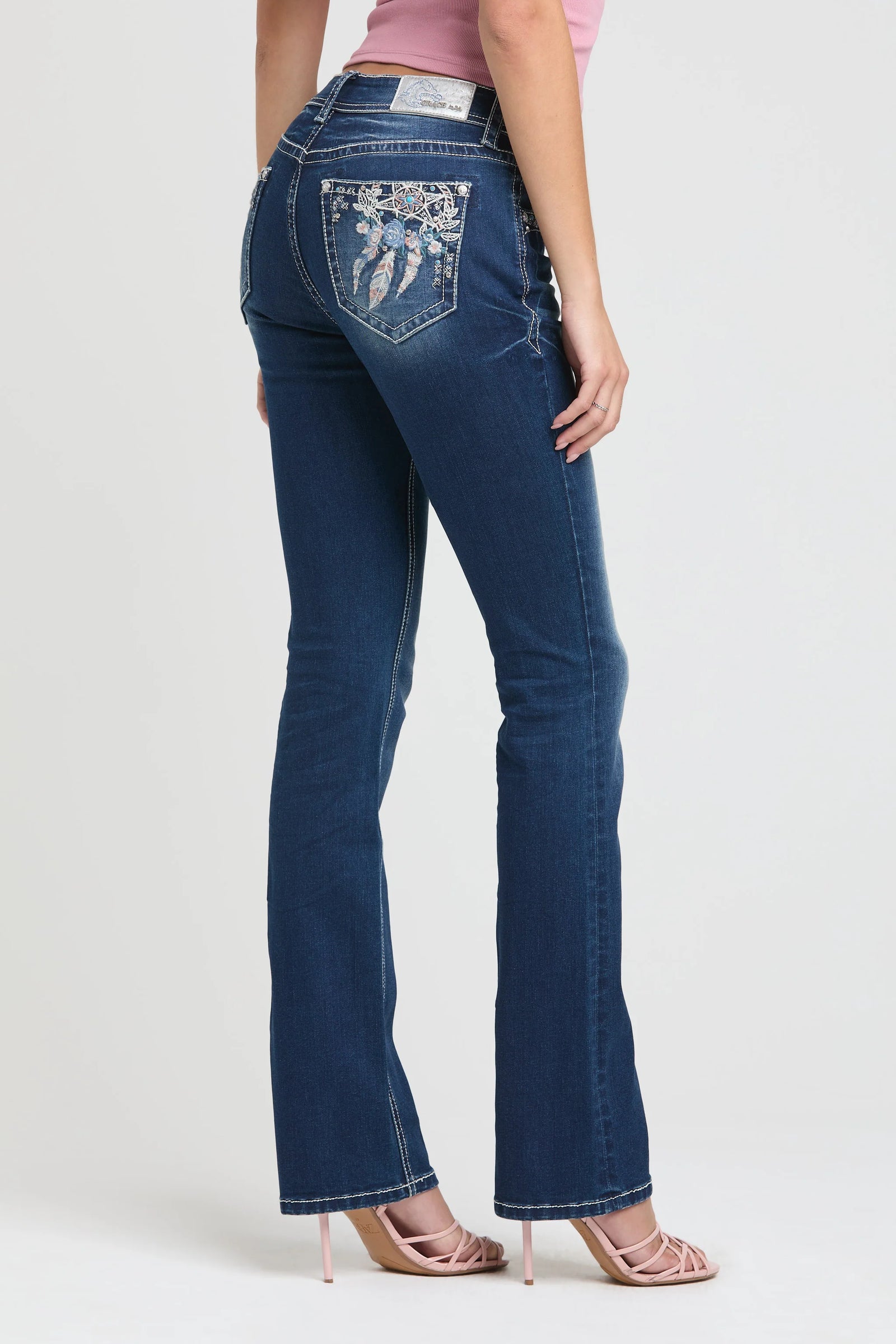 Grace in LA Dreamcatcher Bootcut Jeans