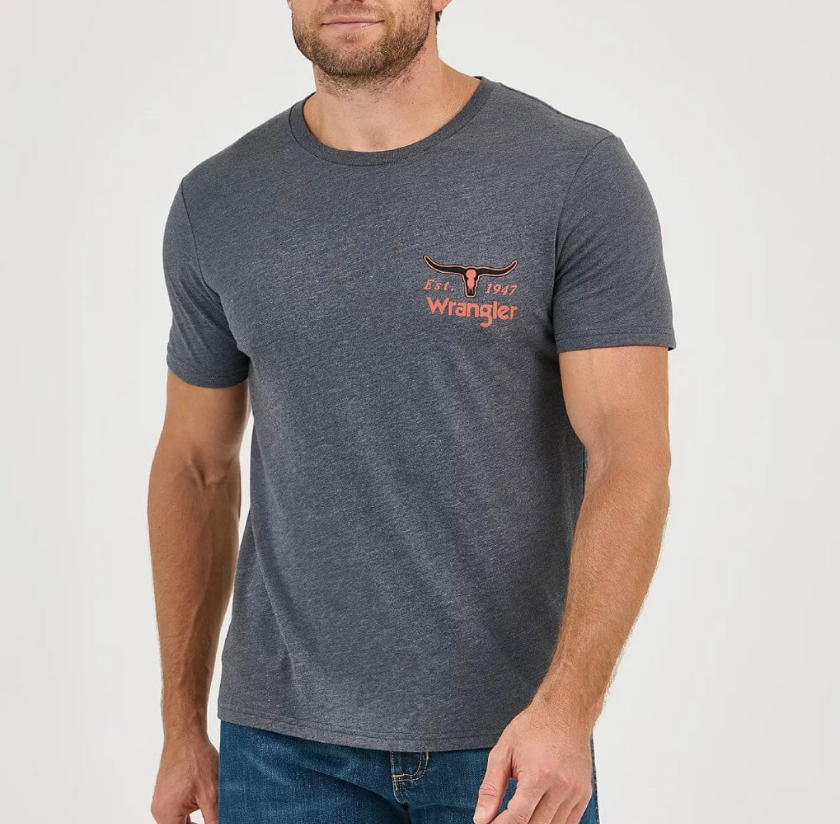 Wrangler Mens Graphic Knit SS T Shirt