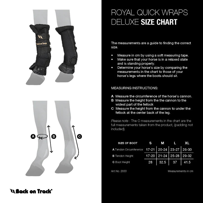 Back on Track - Royal Quick Wraps - Deluxe