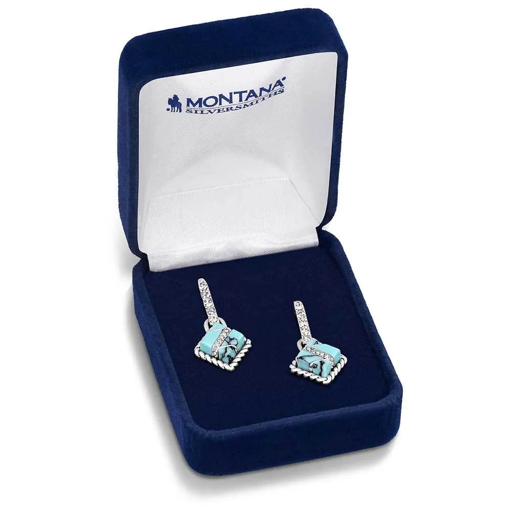 Montana Silversmiths - High Noon Cobblestone Earrings