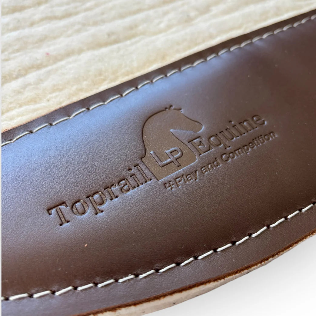 Elite Performance Pad Oval With Leather Wear Pads