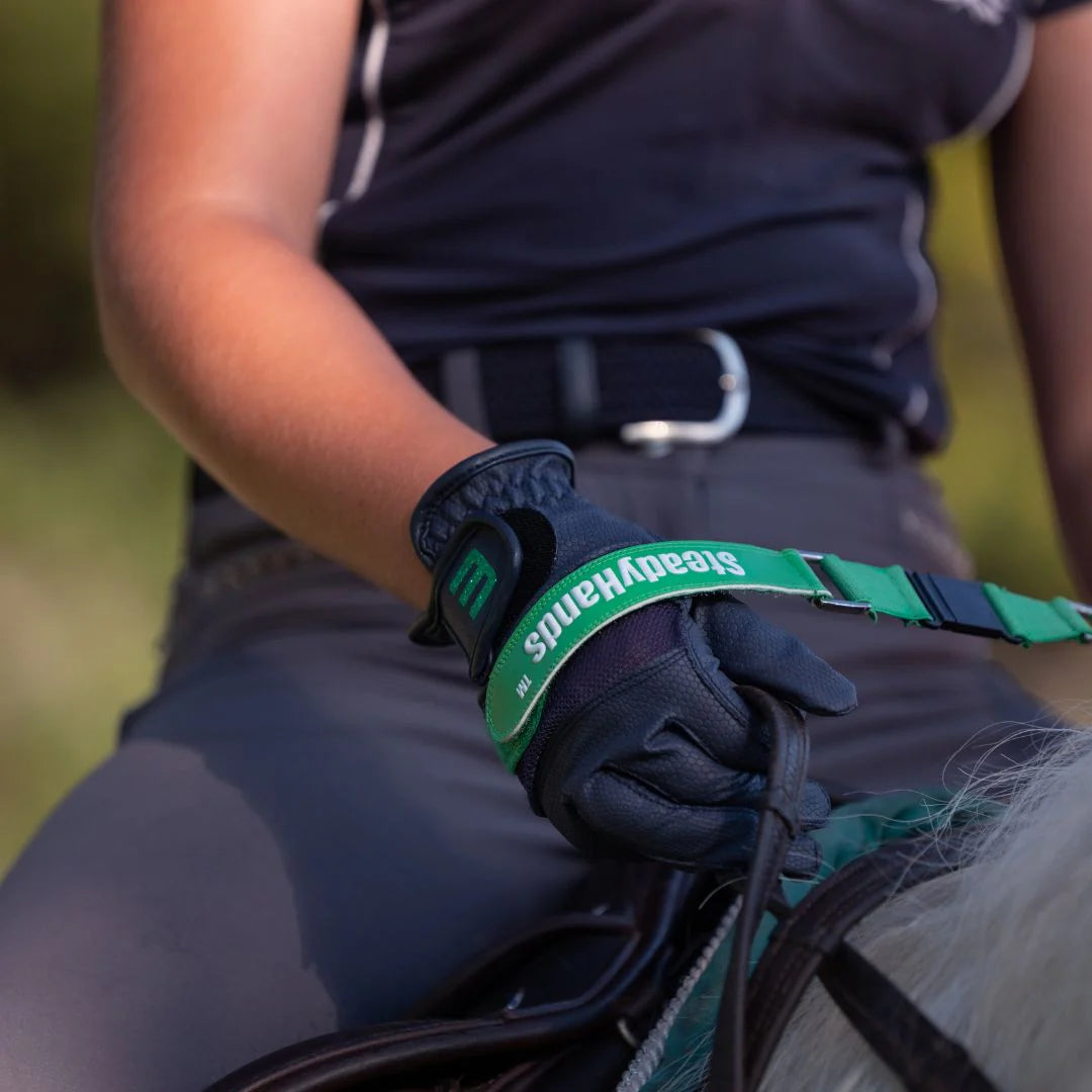 Equisk Junior Steady Hands Riding Gloves | Rider Wear - Gloves | Saddleworld Ipswich