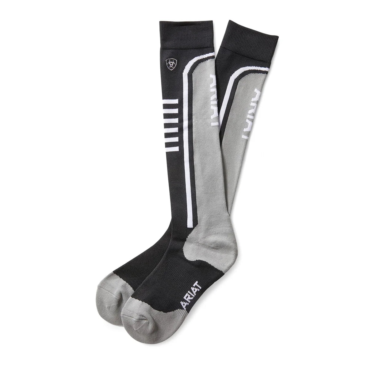 Ariat Uni Ariattek Performance Socks Black/Sleeve