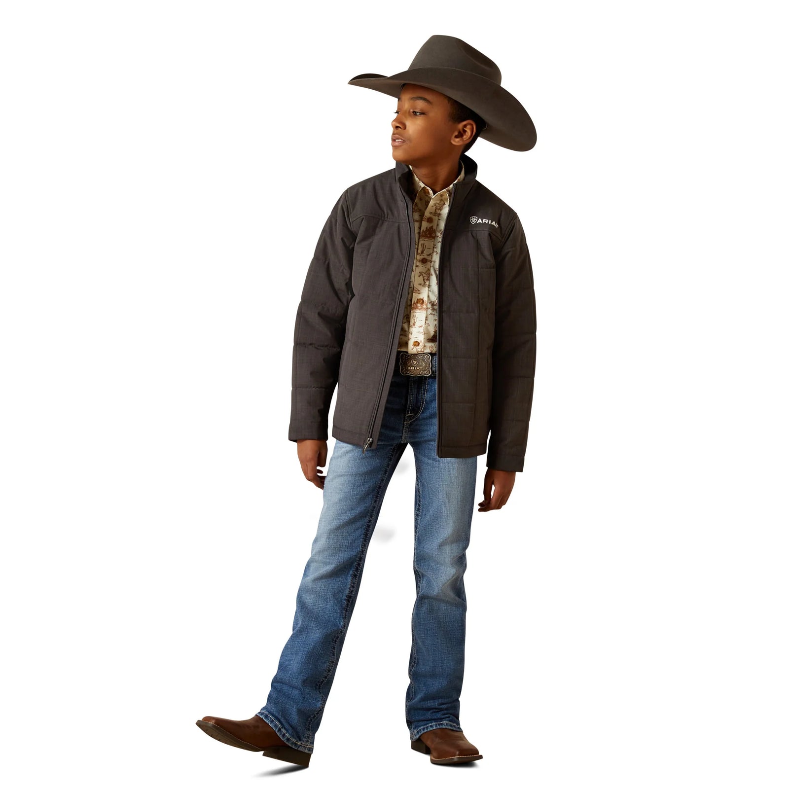 Ariat Bys Crius Jacket Phantom Heather