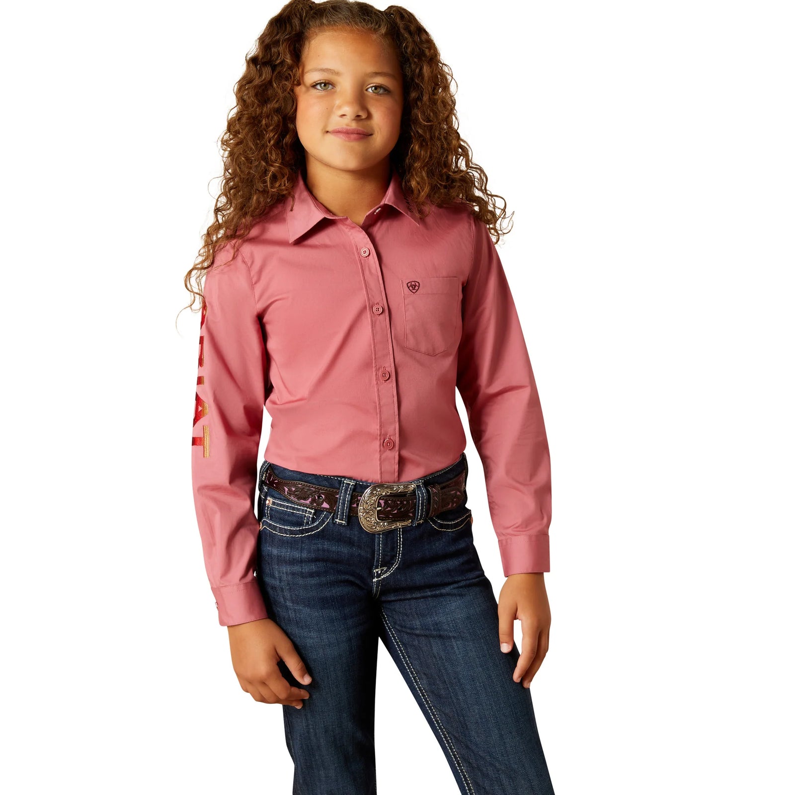 Ariat Gls Team Kirby LS Shrit Mauvewood - Winter 26