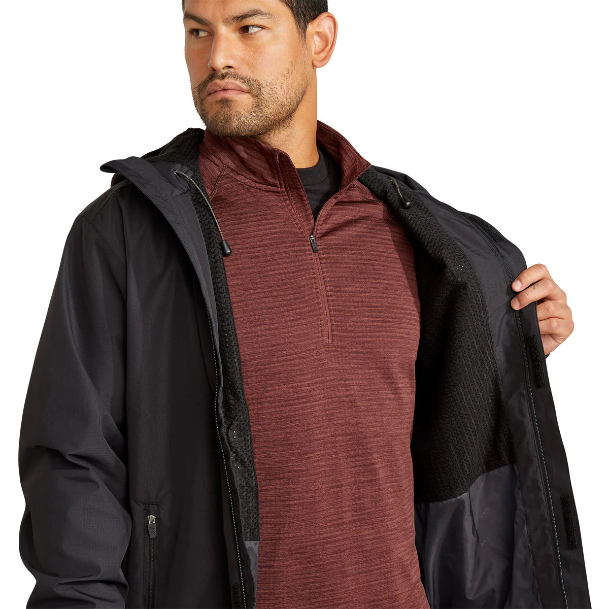 Ariat Mns Rebar Duracanvas Vest Earth