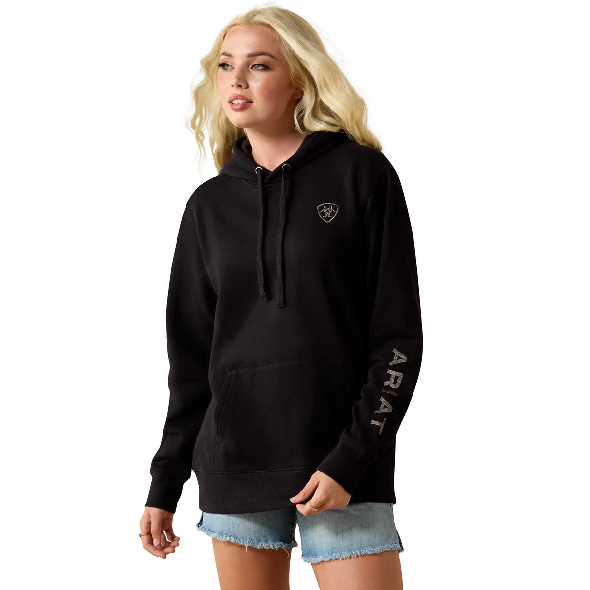 Ariat Wms Logo 2.0 Hoodie Black