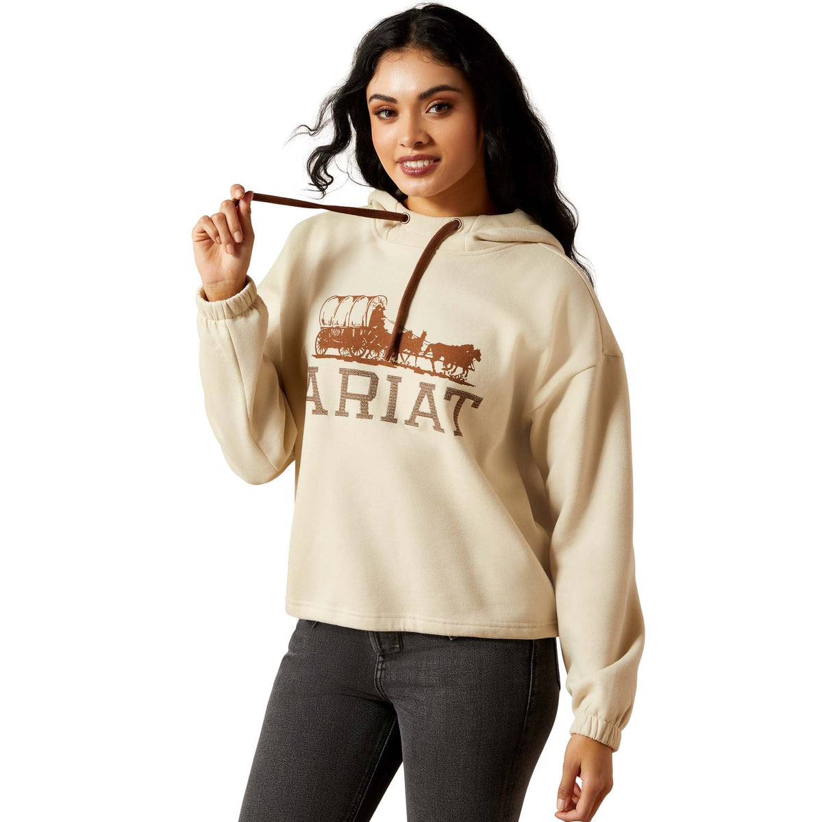 Ariat Wms Essential Hoodie Oyster Grey