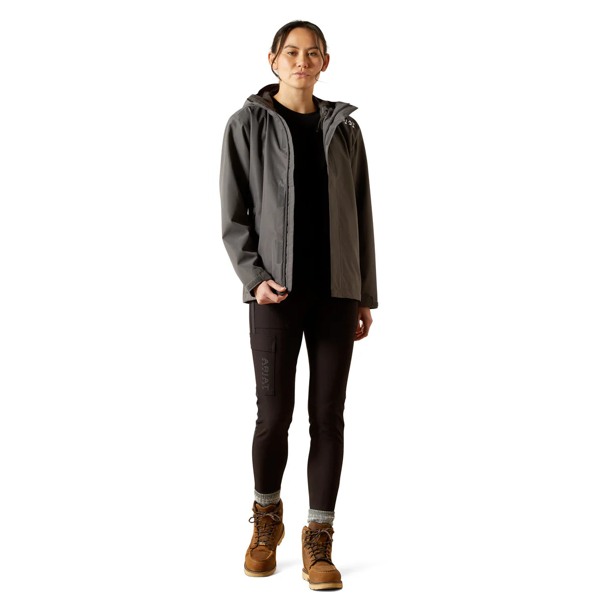 Ariat Wms Rebar Stormshell H2O Jacket Rebar Grey