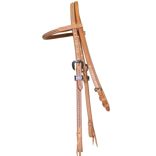 Fort Worth Silver Dot Headstall