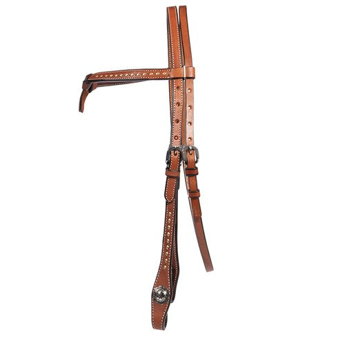 Fort Worth Taopi Headstall Knotted Brow