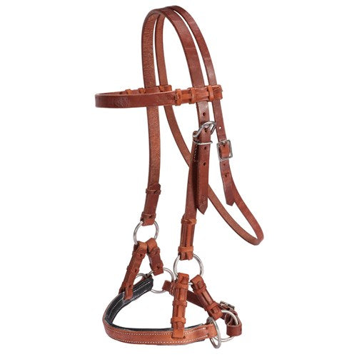Fort Worth Padded Nose Side Pull Harness