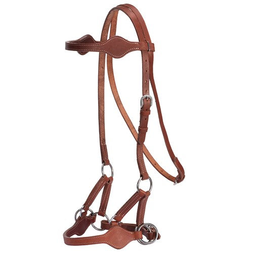 Fort Worth Nodin Side Pull Headstall Harness