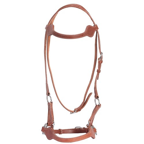 Fort Worth Nodin Side Pull Headstall Harness