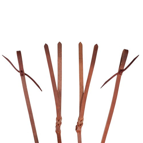 Fort Worth Split Reins with Leather Popper Harness 5/8 x 7ft