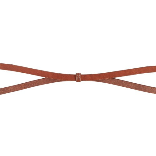 Fort Worth Split Reins with Leather Popper Harness 5/8 x 7ft
