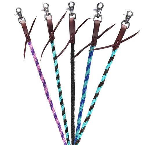 Fort Worth Poly Roper Rein with Snap Ends 1/2in 8ft