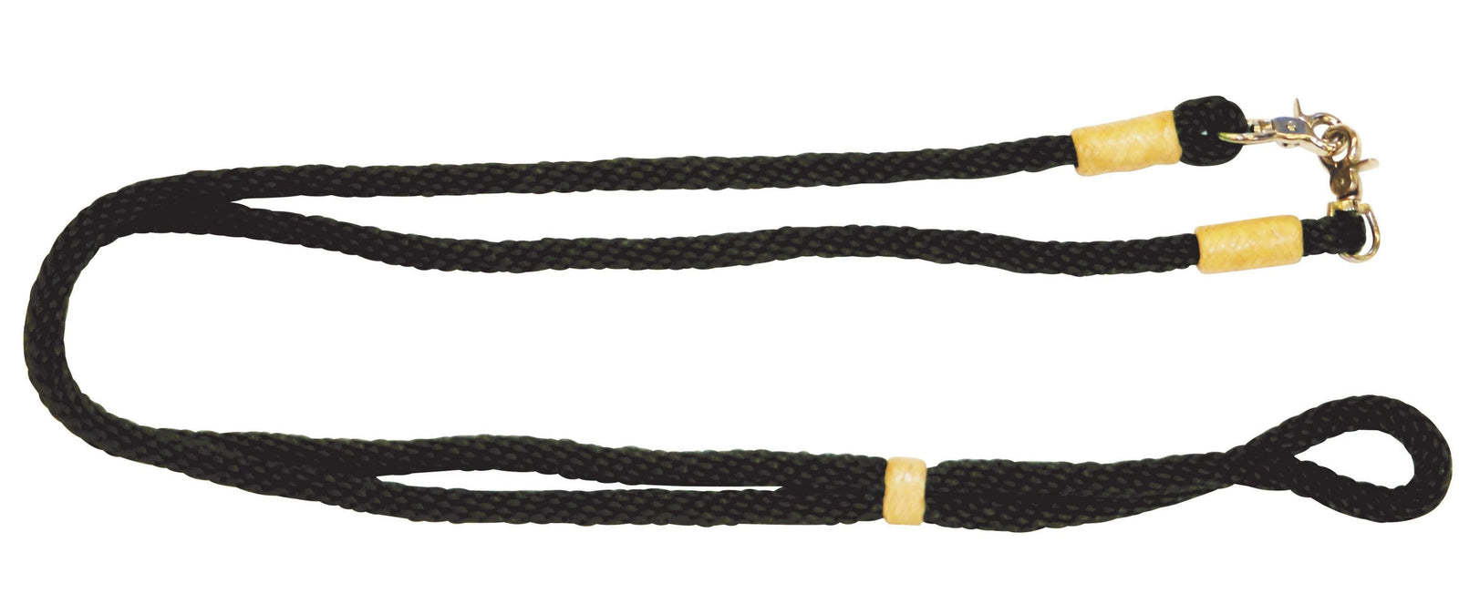 Fort Worth Round Poly Roper Rein 8Ft With Snap Ends