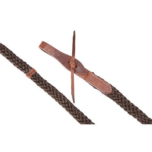 Fort Worth Flat Poly Roper Rein 8ft