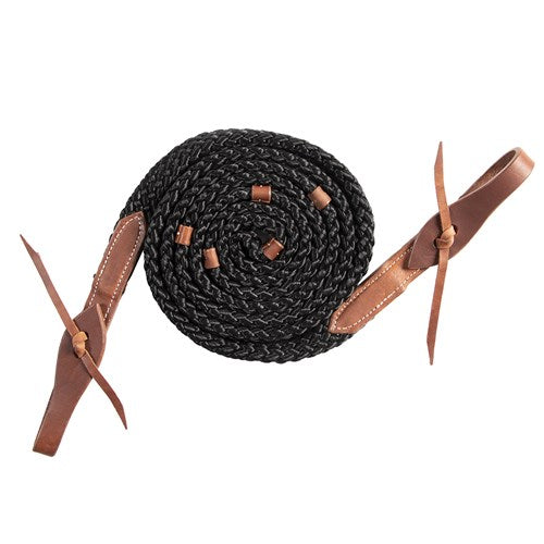 Fort Worth Flat Poly Roper Rein 8ft