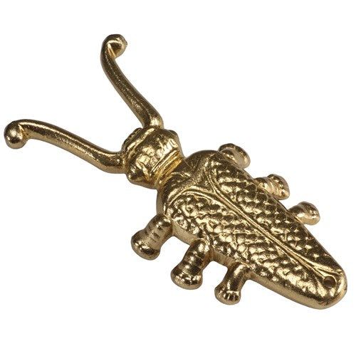 Beetle Boot Jack Solid Brass