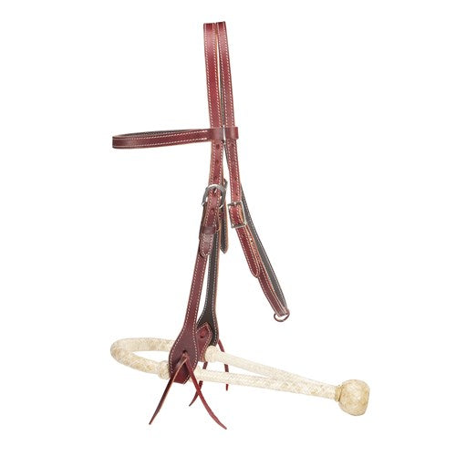 Fort Worth Paco Headstall with Bosal Latigo | Horse Supplies - Bosal | Saddleworld Ipswich