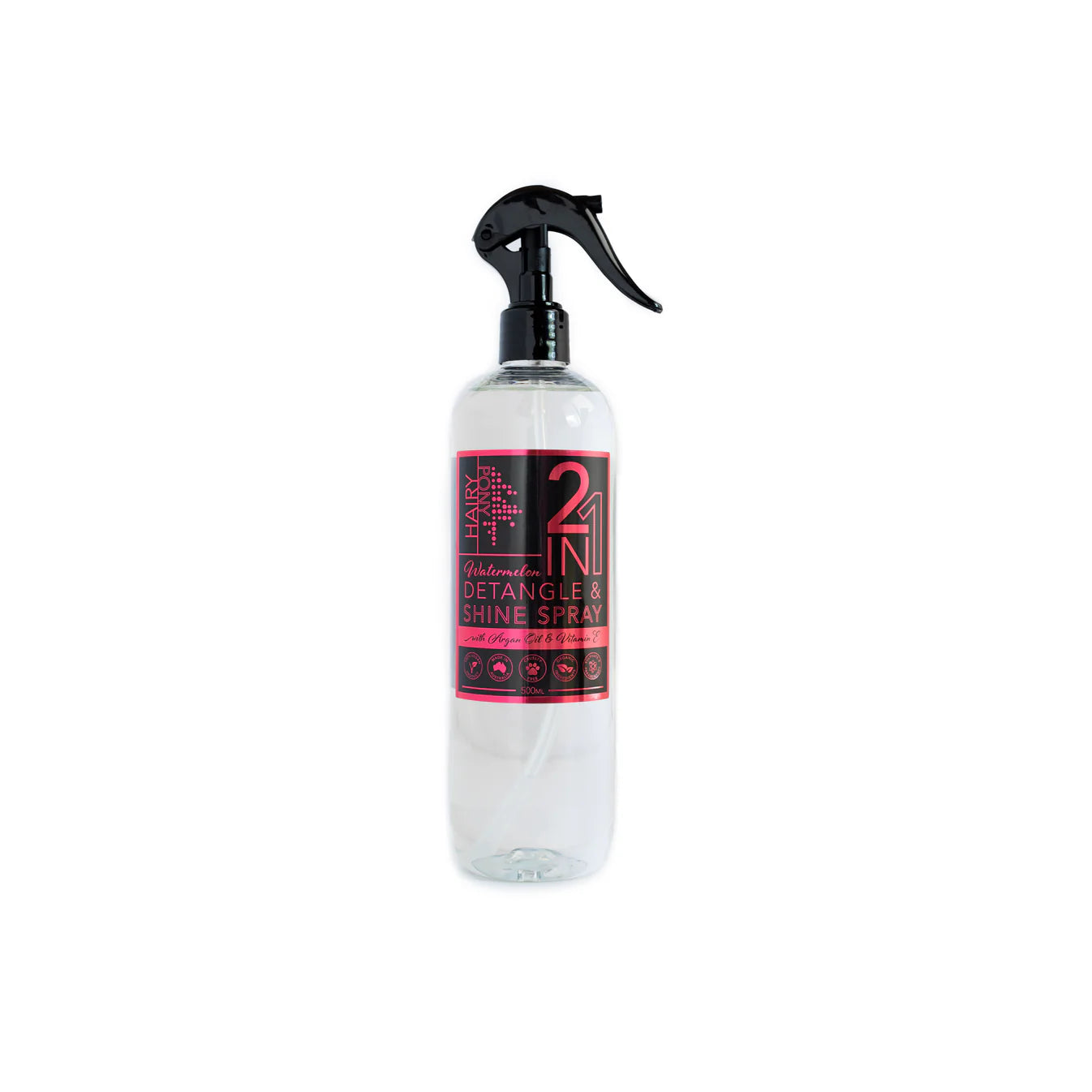Hairy Pony 2 in 1 Detangle and Shine Spray - Watermelon