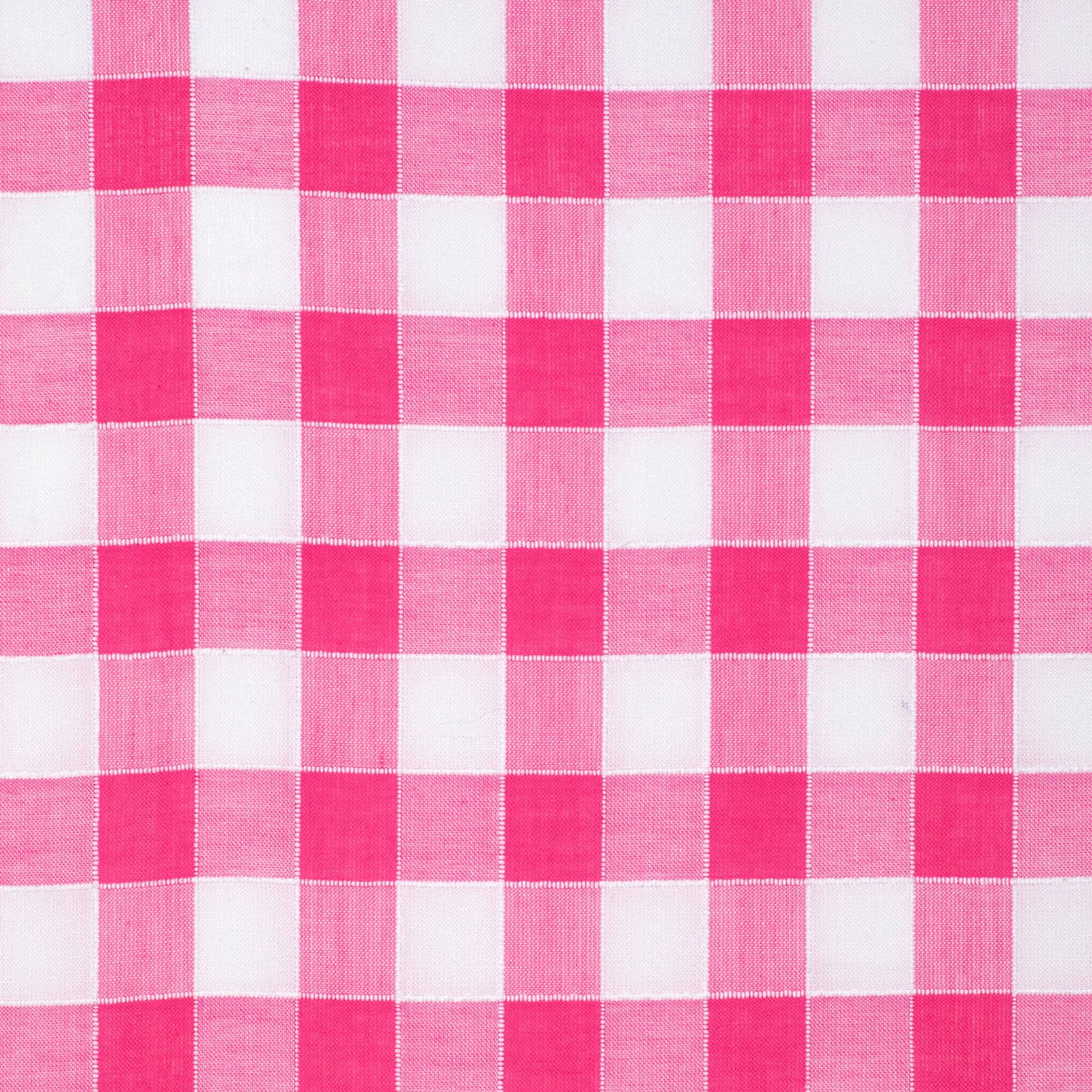 Just Country Wmns Harper Half Button Print Workshirt Hot Pink/White Check