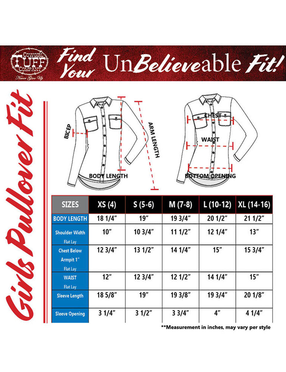 Cowgirl Tuff Girls Pullover Button Up Magenta Shimmer