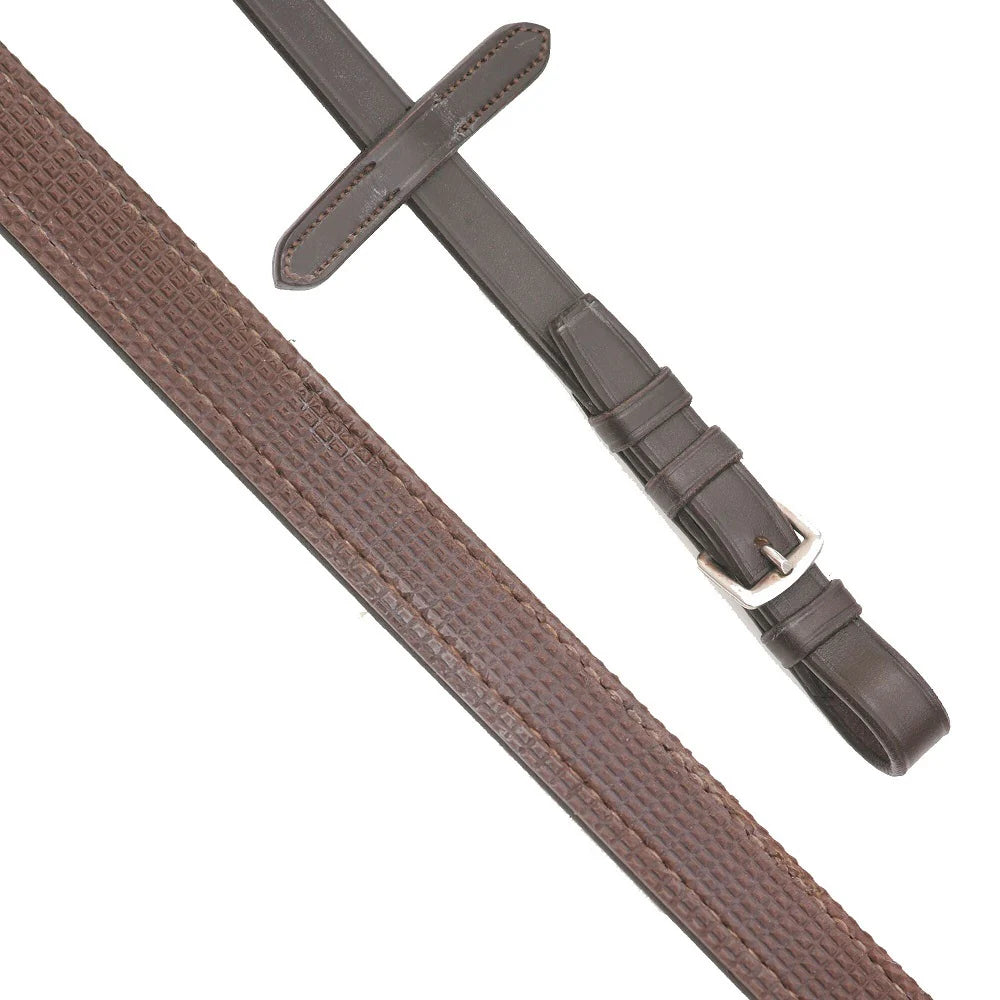 Grainge Elite Reins Eventing Rubber Backed | Horse Supplies - Reins | Saddleworld Ipswich