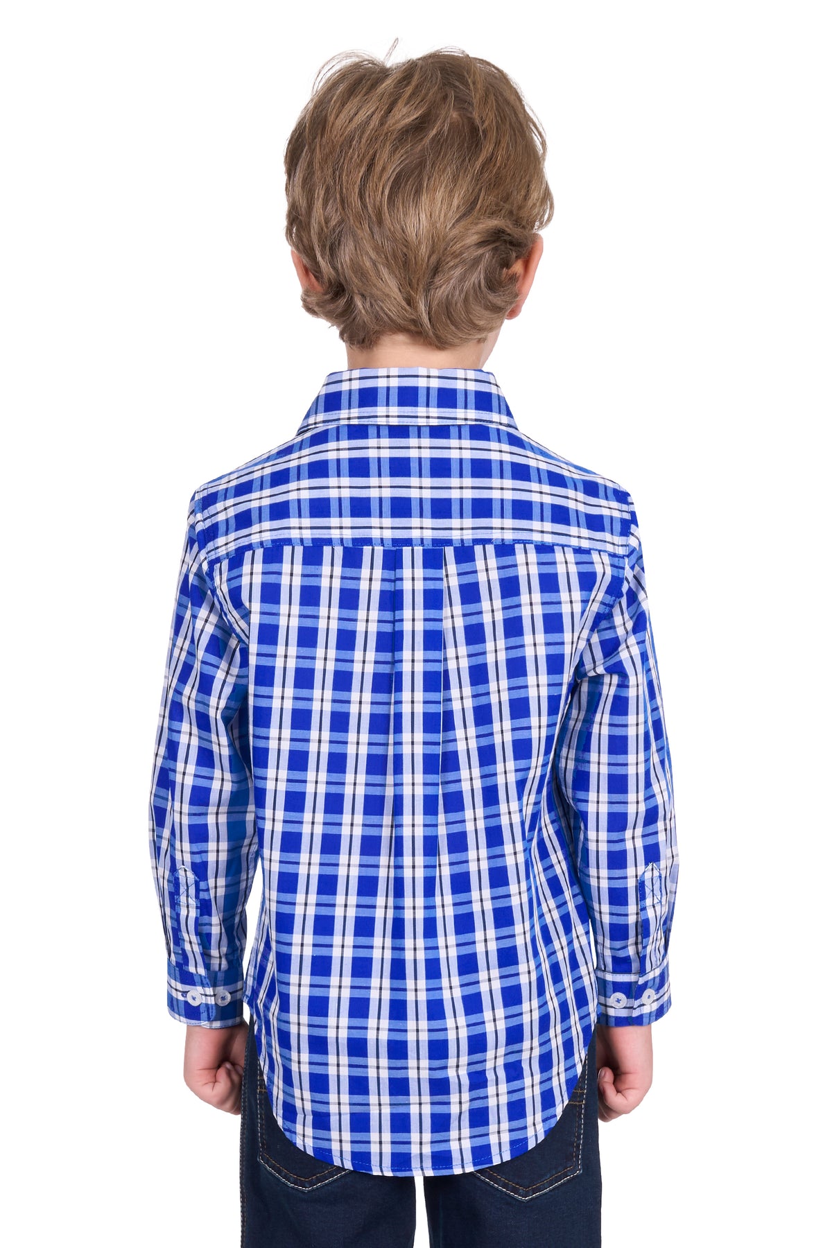Hard Slog Kids Levers 1/2 Plkt LS Shirt - EOFY Sale