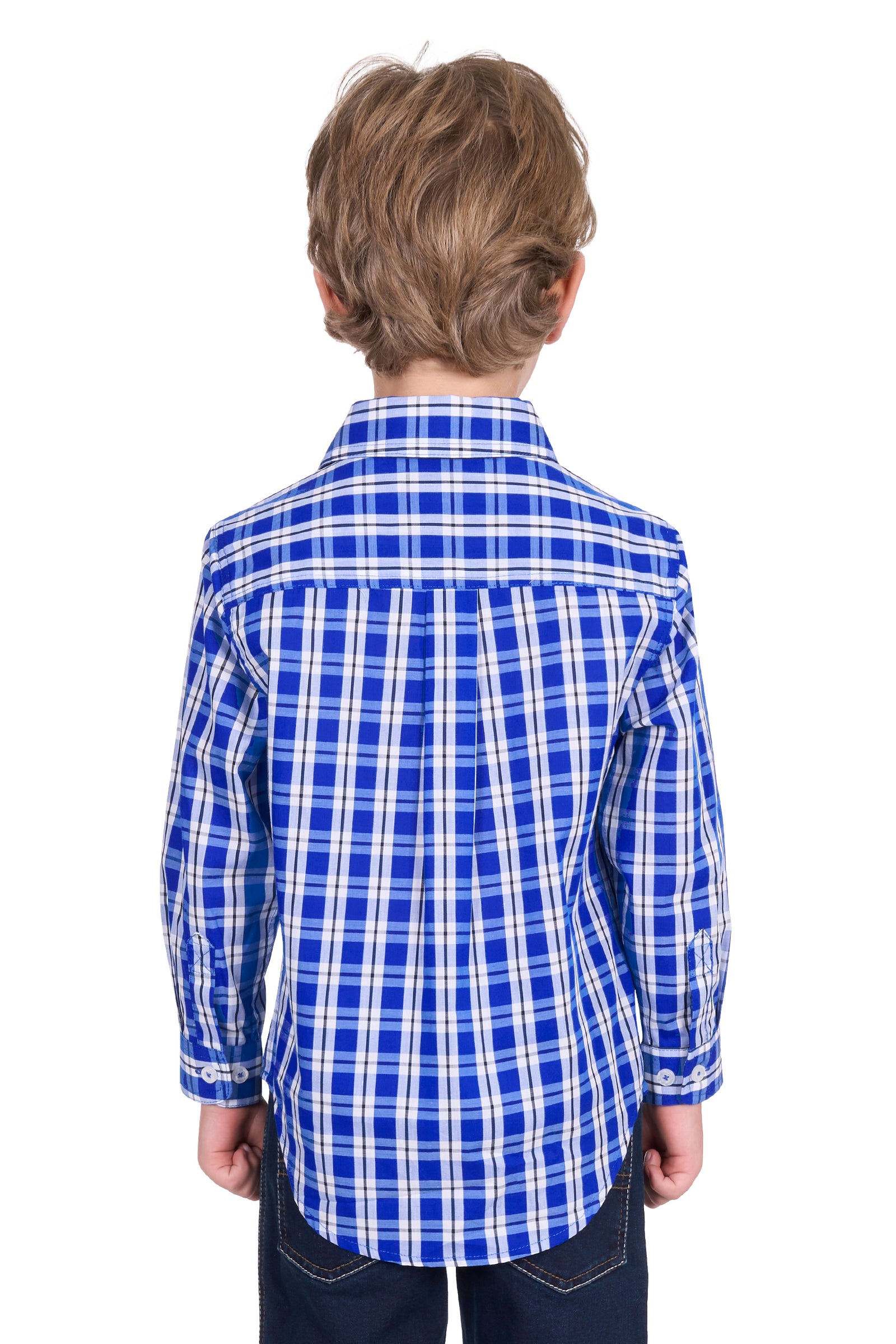 Hard Slog Kids Levers 1/2 Plkt LS Shirt - EOFY Sale