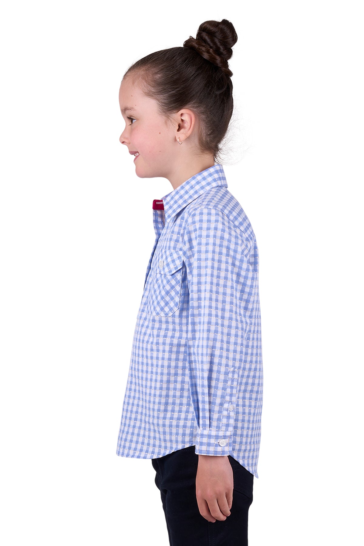 Hard Slog Kids Rux 1/2 Pocket Long Sleeve Shirt - Black Friday Sale