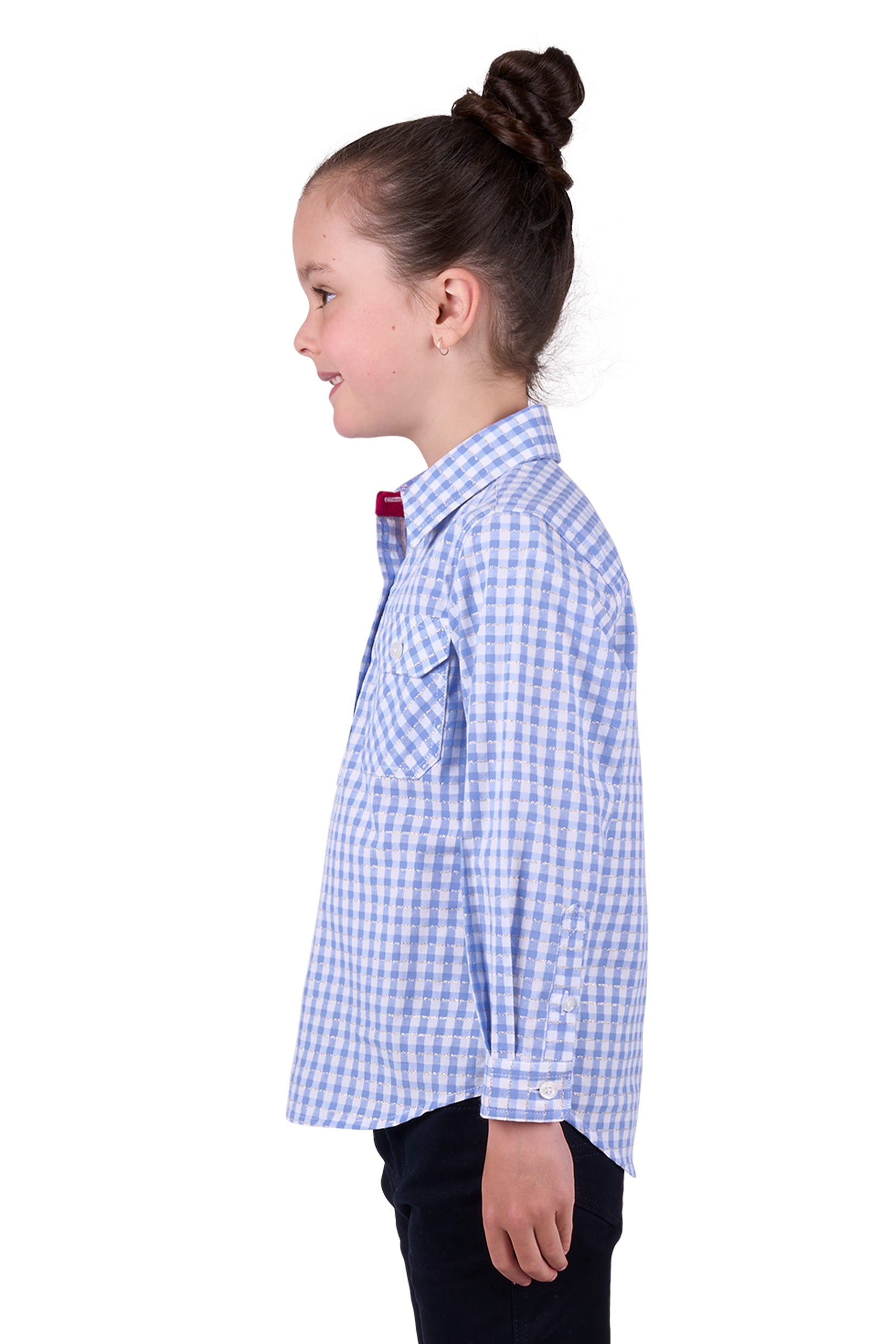 Hard Slog Kids Rux 1/2 Pocket Long Sleeve Shirt - Black Friday Sale