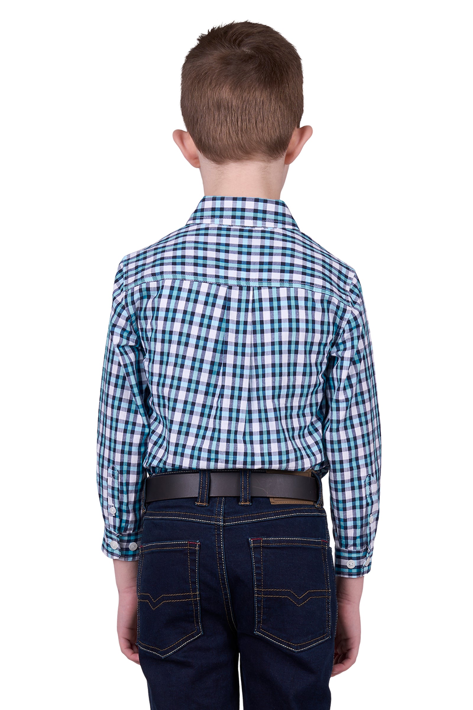 Hard Slog Kids Rui 1/2 Pocket Long Sleeve Shirt - Black Friday Sale