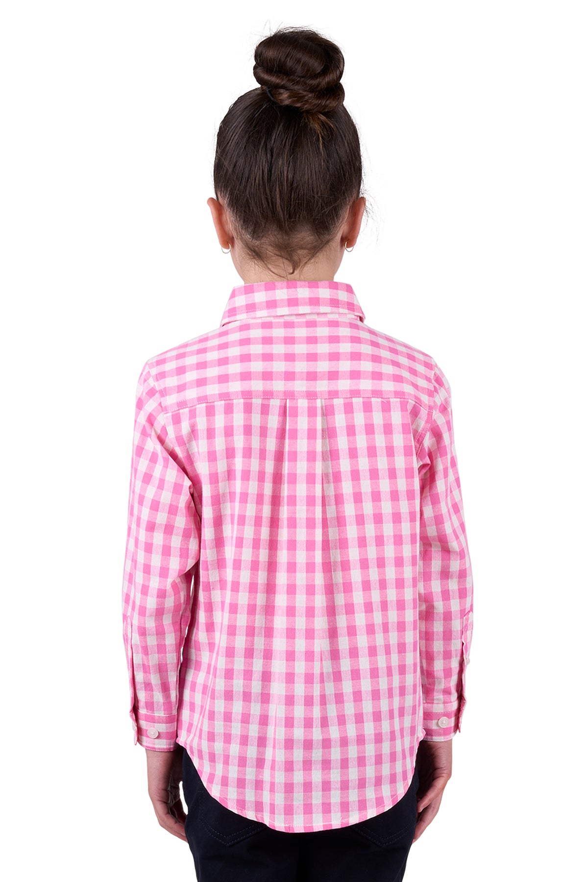 Hard Slog Kids Melly 1/2 Pocket Long Sleeve Shirt - Black Friday Sale