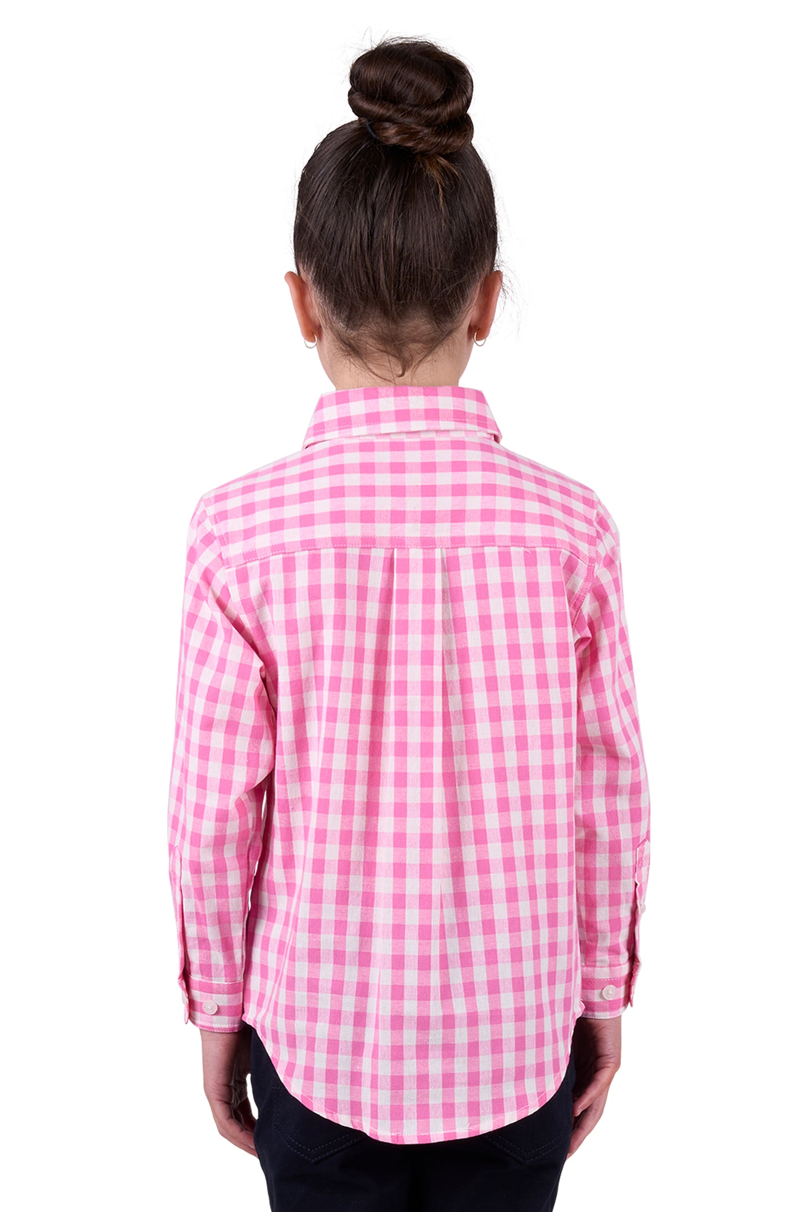 Hard Slog Kids Melly 1/2 Pocket Long Sleeve Shirt - Black Friday Sale