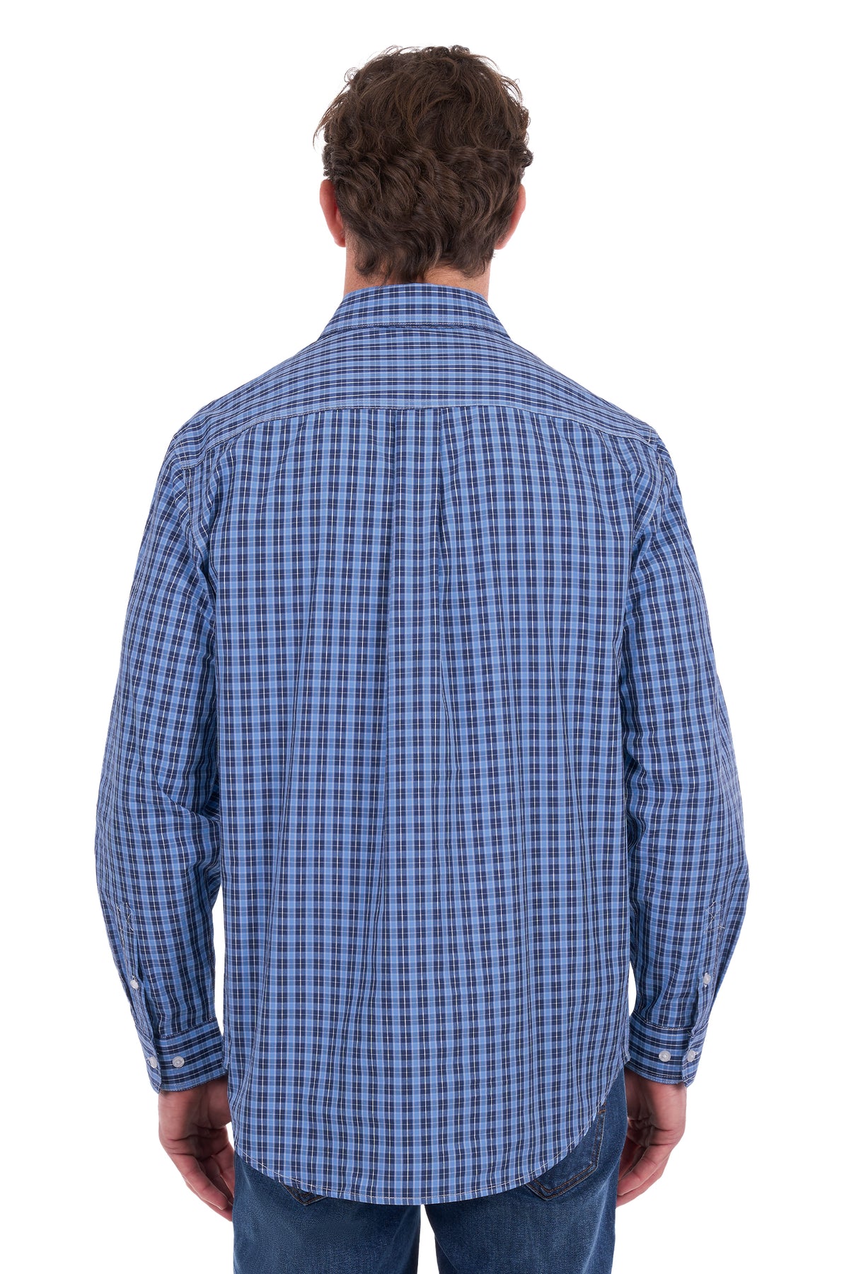 Hard Slog Mens Wyatt 1/2 Plkt LS Shirt