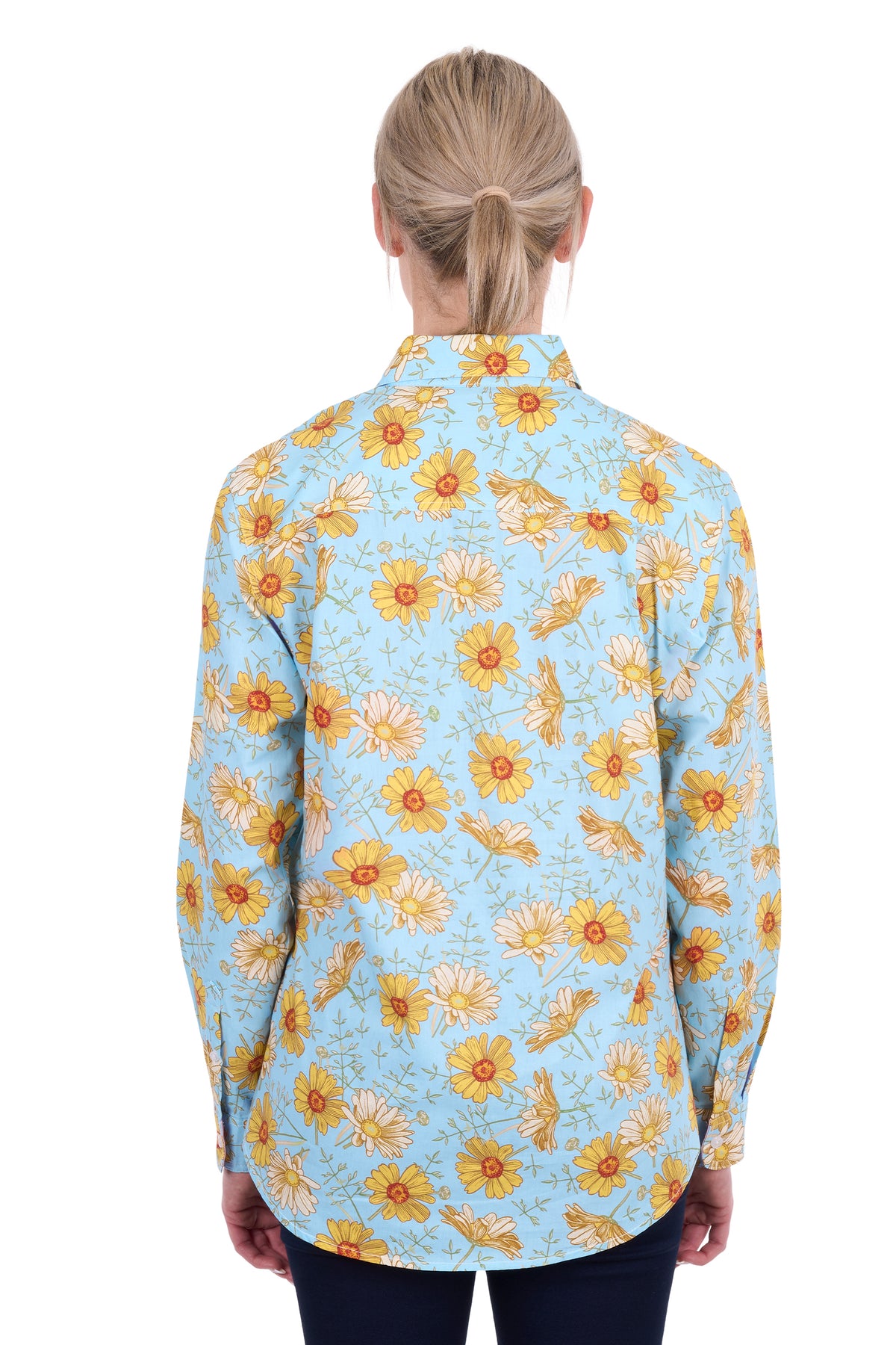 Hard Slog Wms Sunday 1/2 Plkt LS Shirt